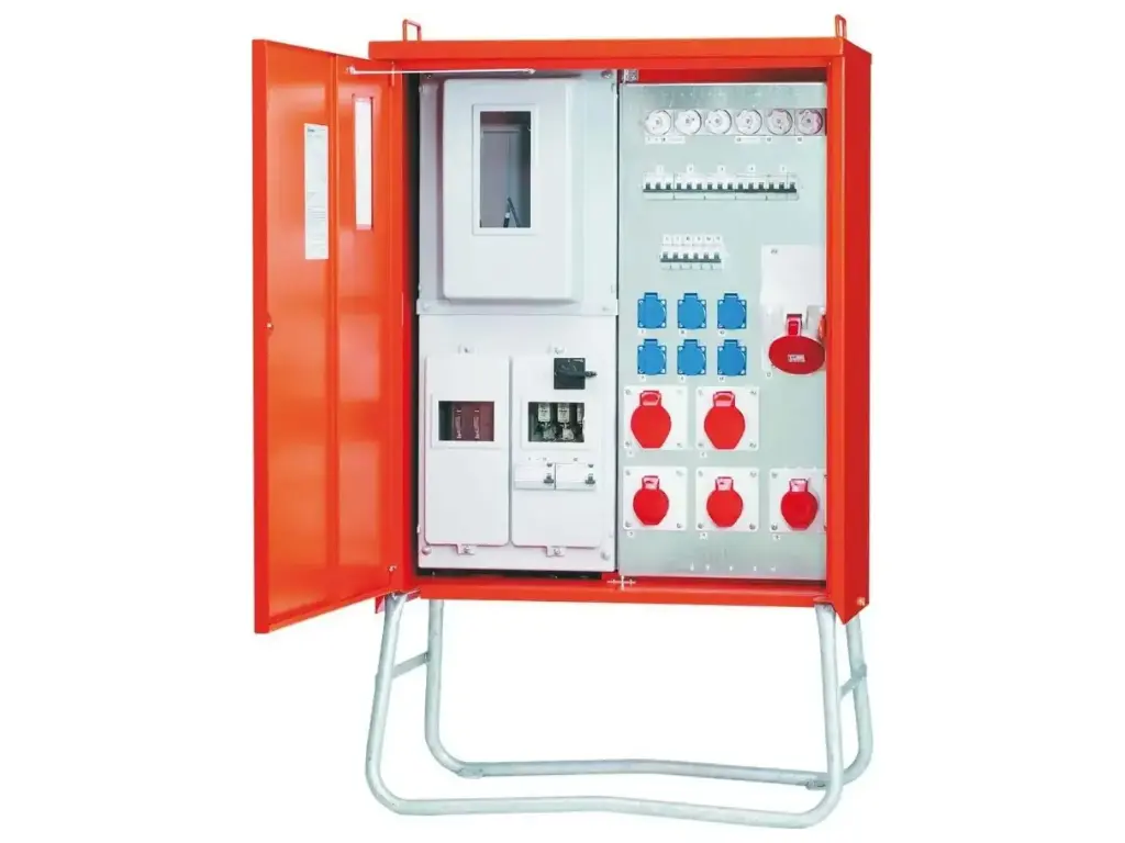 Armoire de chantier Orange 63A