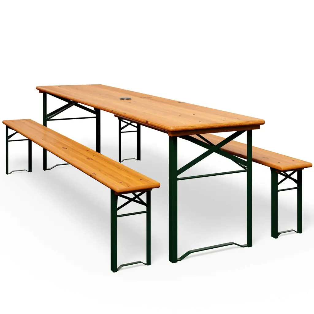 Brewery set (1 table + 2 benches)