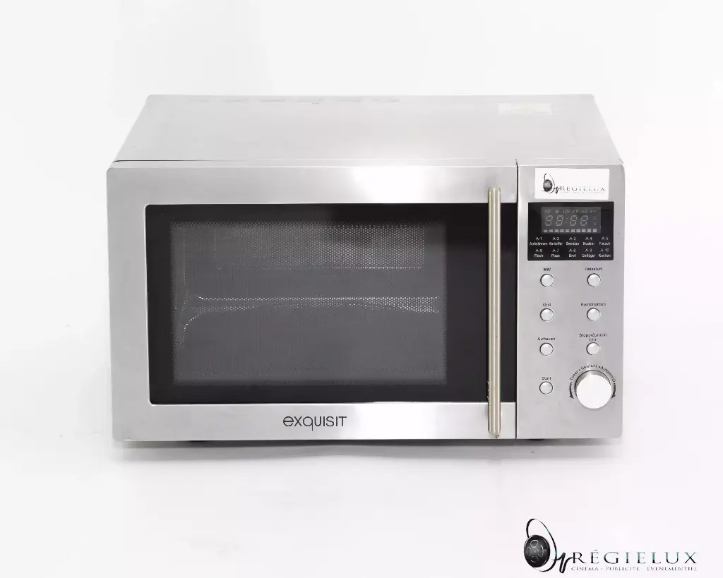 Stainless steel microwave oven