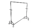 Dark Grey Suit Rack (3 pieces) (heavy duty)