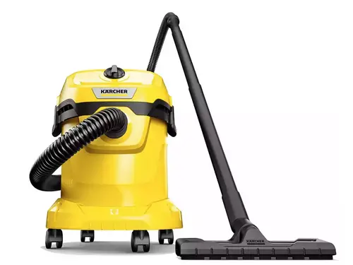 Yellow KARCHER vacuum cleaner