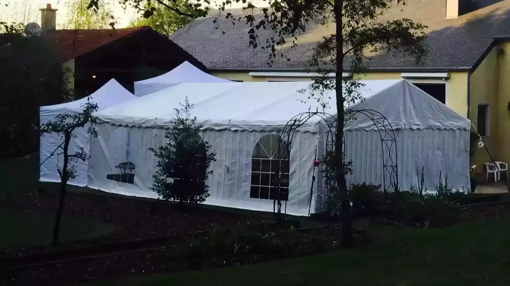 9m/6m reception tent