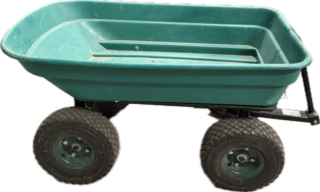 Chariot de transport vert
