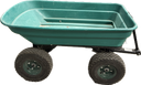 Chariot de transport vert