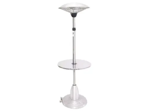 [CHA0011] Electric patio heater \ 220v \ 2.2kw. Height 210cm + standing table top