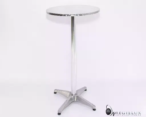 [EVE0025] Standing table Height: 110cm. Tray diameter: 60cm