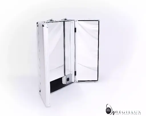 [HMC0009] Professional makeup mirror Aluminum flight case