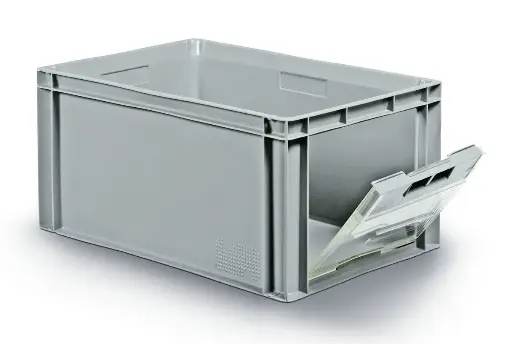 [REG0009] Front-opening storage crate