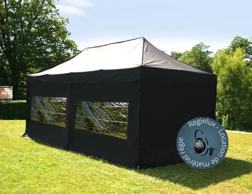 [TENT0004] Folding tent 6m/3m black