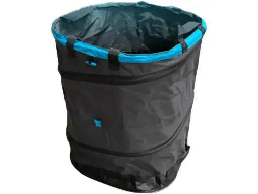 Round garden bin