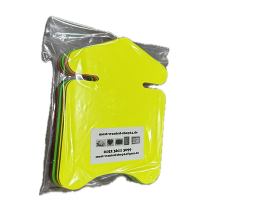 [CONS0017] Flèches Fluo x20 ( 4 couleurs x5 )     (12,5x9,5cm)